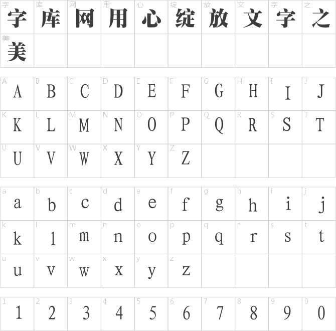 经典特宋简