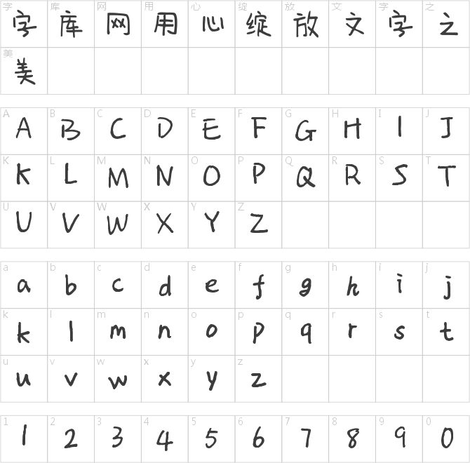 奇思乔乔体