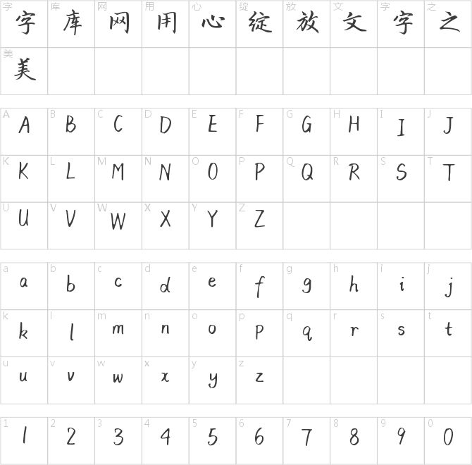 字语流月体