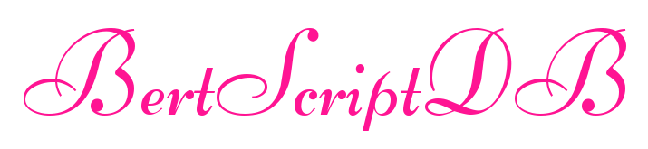 BertScriptDB预览图片
