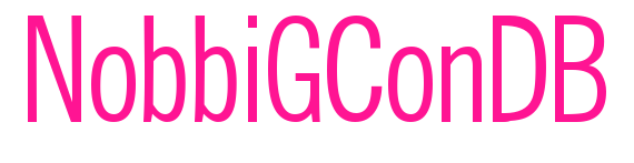 NobbiGConDB