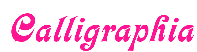 Calligraphia预览图片