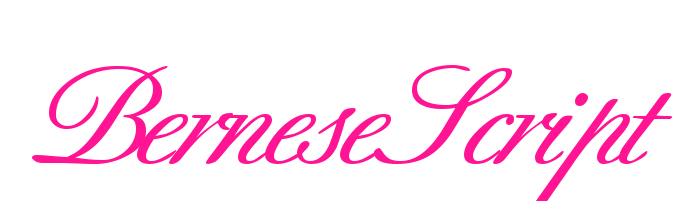 BerneseScript预览图片