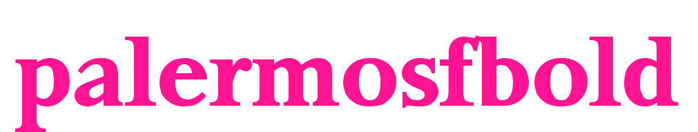 palermosfbold预览图片