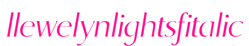 llewelynlightsfitalic预览图片