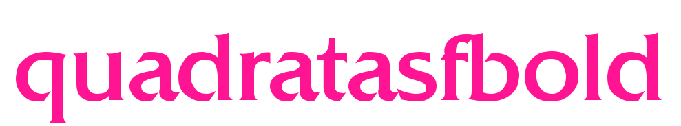 quadratasfbold预览图片