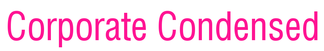 Corporate Condensed预览图片