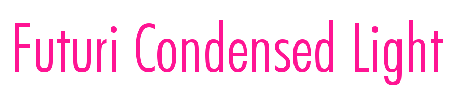 Futuri Condensed Light预览图片