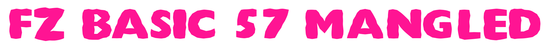 FZ BASIC 57 MANGLED预览图片