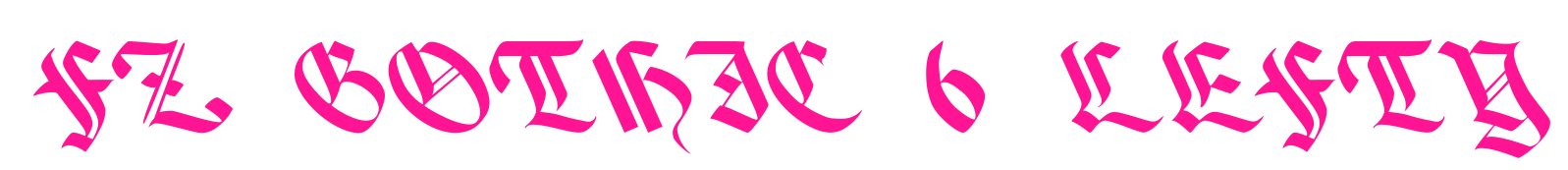 FZ GOTHIC 6 LEFTY预览图片