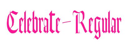Celebrate-Regular预览图片