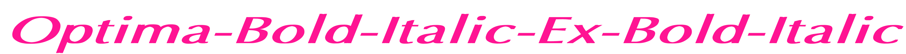 Optima-Bold-Italic-Ex-Bold-Itali预览图片