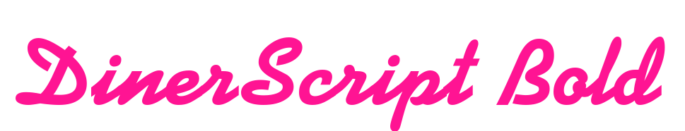 DinerScript Bold预览图片