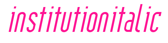 institutionitalic预览图片