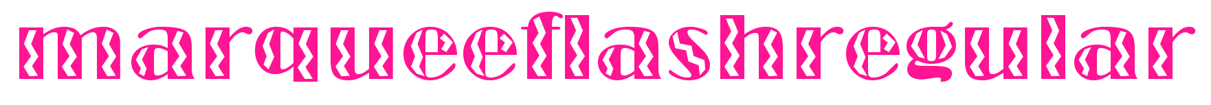 marqueeflashregular预览图片