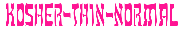 Kosher-Thin-Normal预览图片