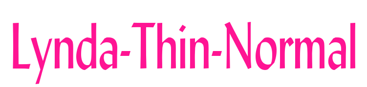 Lynda-Thin-Normal预览图片