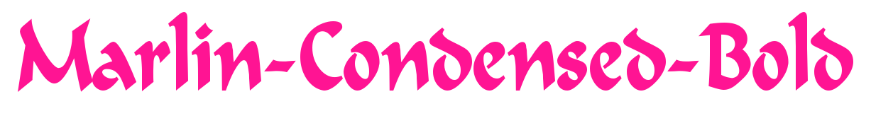 Marlin-Condensed-Bold