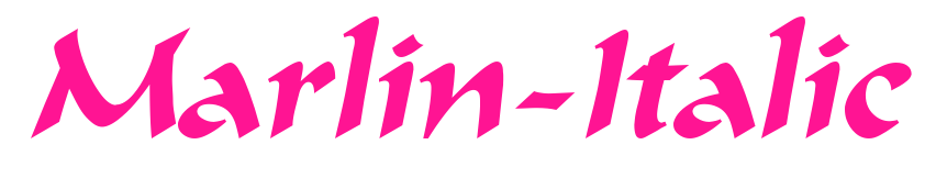 Marlin-Italic预览图片