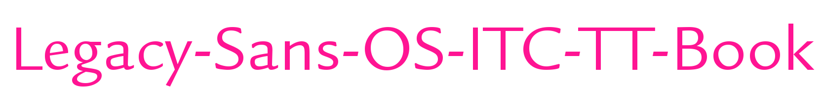 Legacy-Sans-OS-ITC-TT-Book预览图片