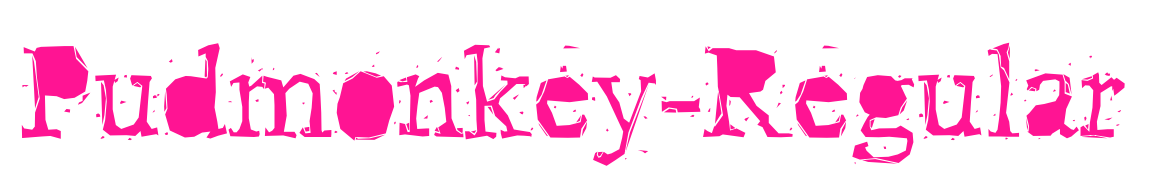 Pudmonkey-Regular预览图片