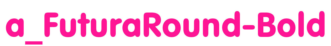 a_FuturaRound-Bold预览图片