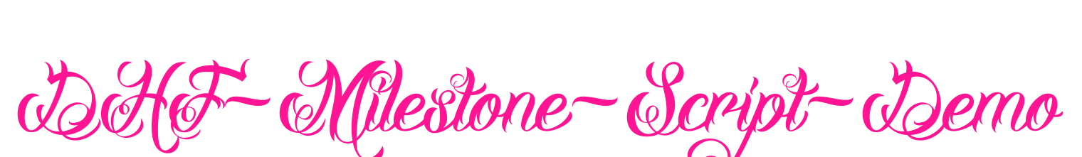DHF-Milestone-Script-Demo预览图片