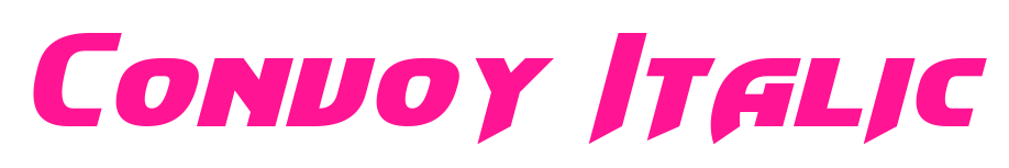 Convoy Italic