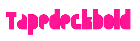 Tapedeckbold