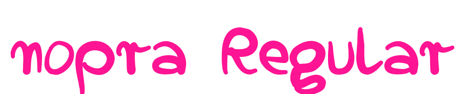 nopra Regular