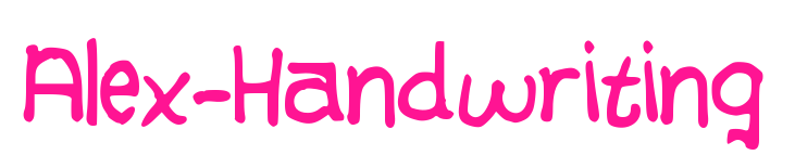 Alex-Handwriting预览图片