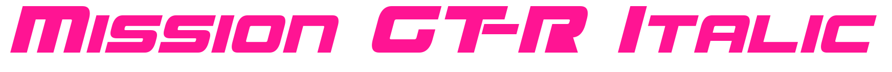 Mission GT-R Italic