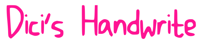 Dici's Handwrite预览图片