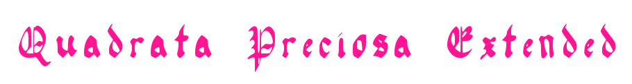 Quadrata Preciosa Extended预览图片