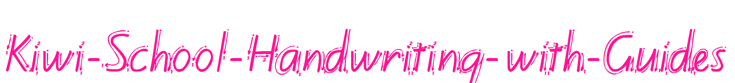 Kiwi-School-Handwriting-with-Gui预览图片