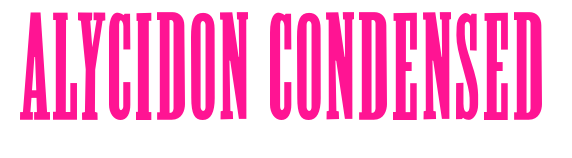 Alycidon-Condensed