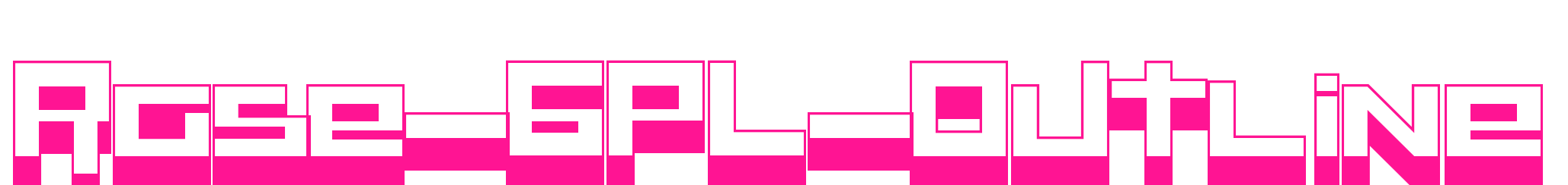 Rase-GPL-Outline预览图片