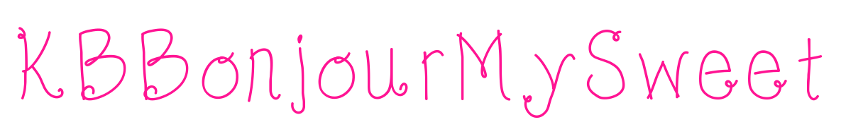 KBBonjourMySweet