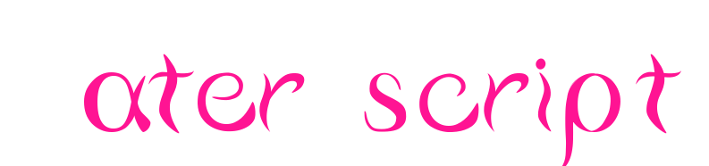 Water script