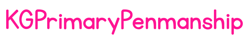 KGPrimaryPenmanship