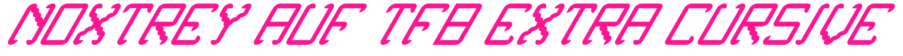 Noxtrey Auf tfb extra cursive