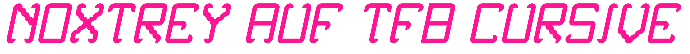 Noxtrey Auf tfb cursive预览图片