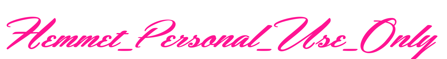 Hemmet_Personal_Use_Only预览图片