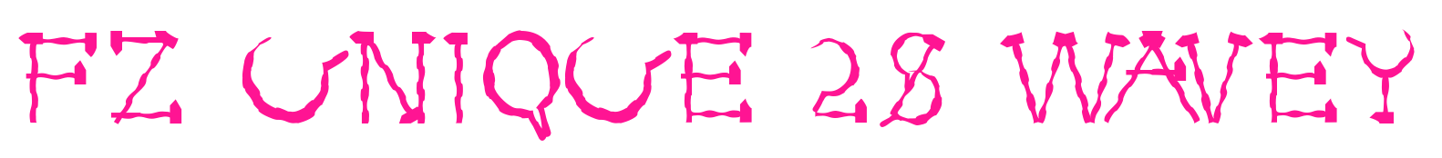 FZ UNIQUE 28 WAVEY预览图片