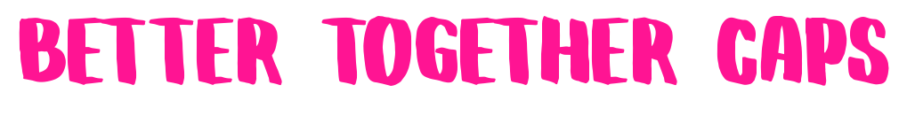 Better Together Caps预览图片