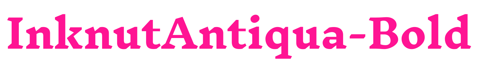 InknutAntiqua-Bold预览图片