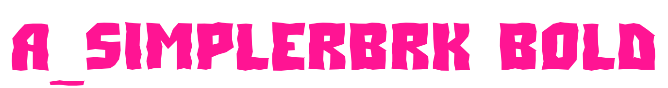 a_simplerbrk bold