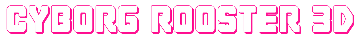 Cyborg Rooster 3D预览图片