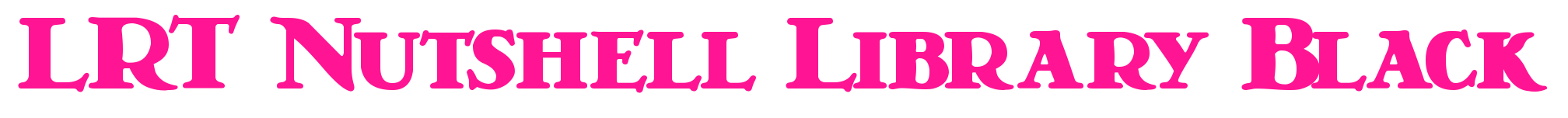 LRT Nutshell Library Black预览图片