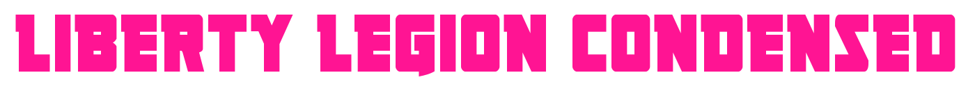 Liberty Legion Condensed